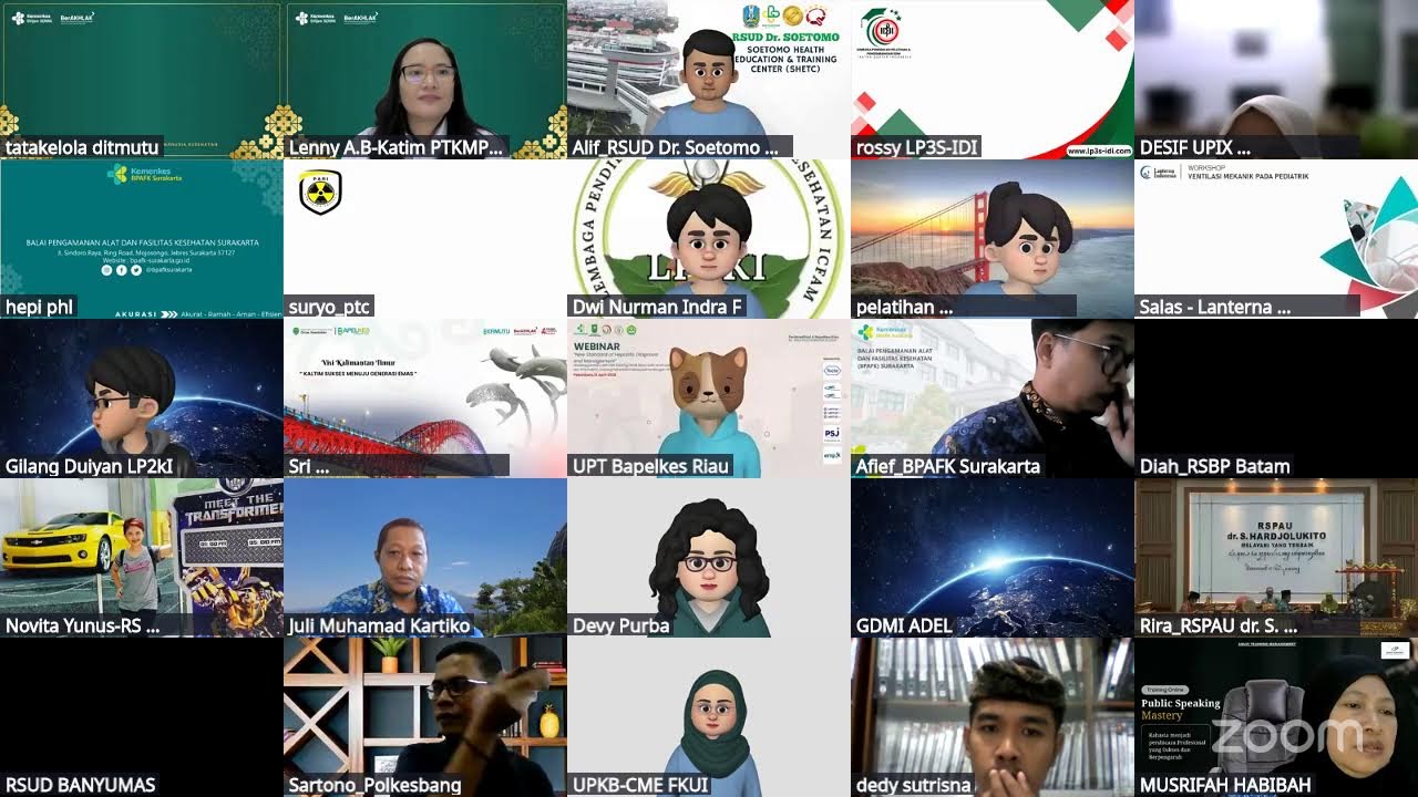 Monitoring dan Evaluasi Flyer Lembaga Pelatihan Bidang Kesehatan Terakreditasi
