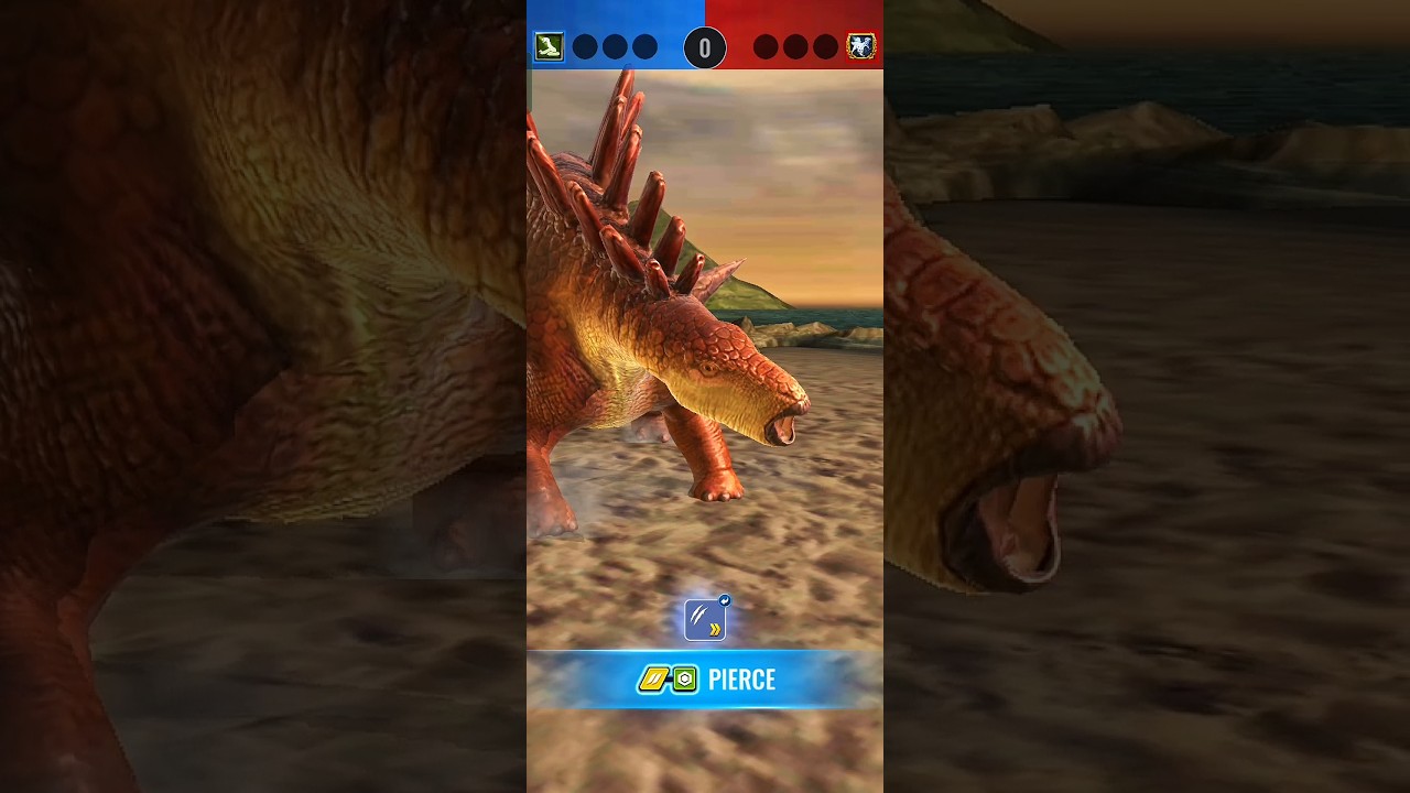 BUCK Vs PIERCE - Jurassic World Alive #jurassicworld