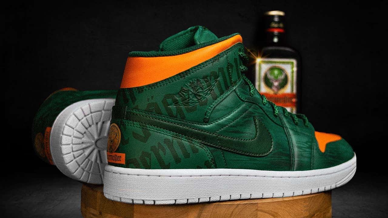 Customizing J&auml;germeister Jordan 1's (& We're Giving Them Away!)