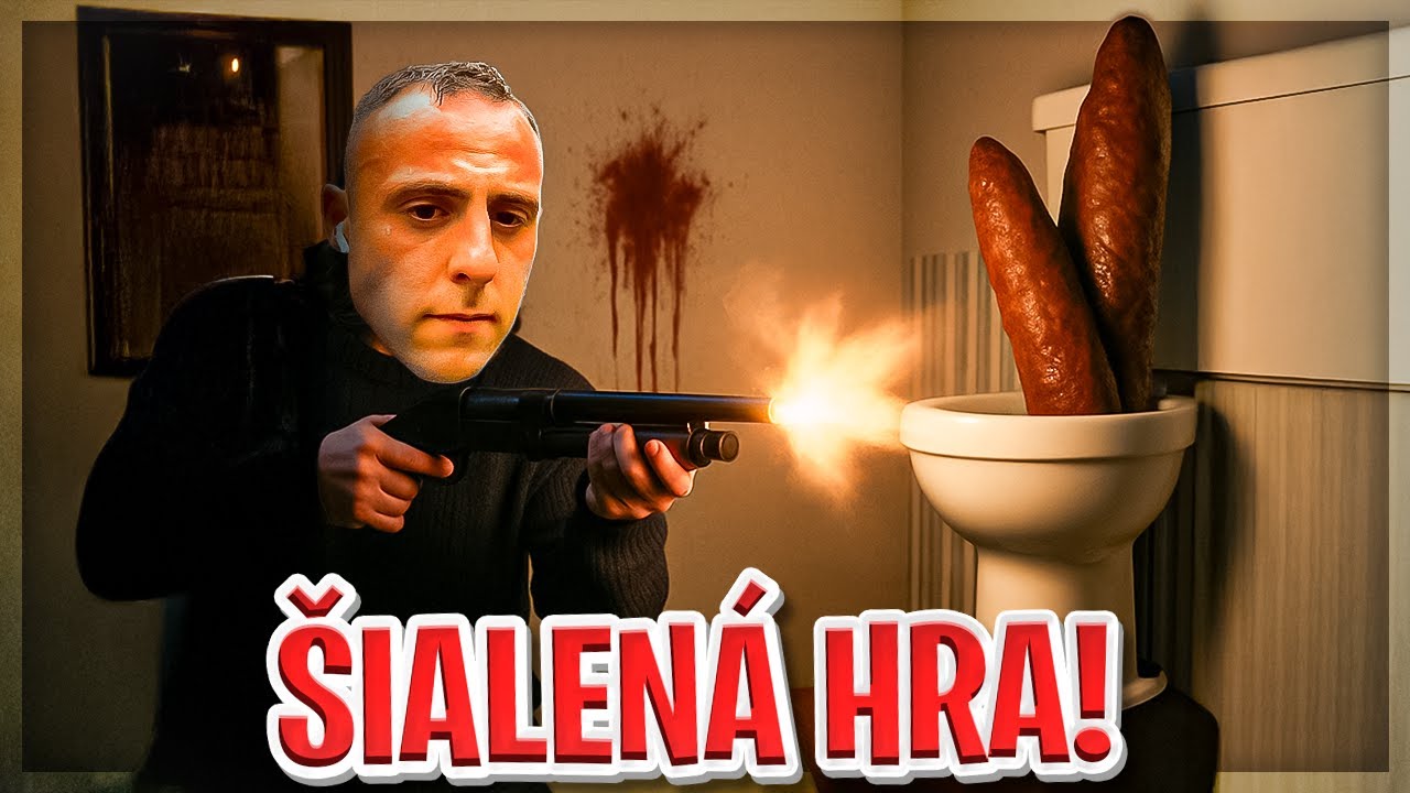 TOTO JE NAJŠIALENEJŠIA HRA!? | HRÁM POOP KILLER A NECHÁPEM, ČO SA DEJE