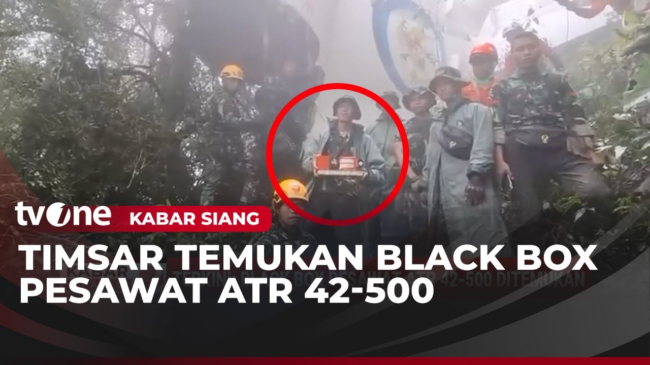 Black Box Pesawat ATR 42-500 Ditemukan | Kabar Siang