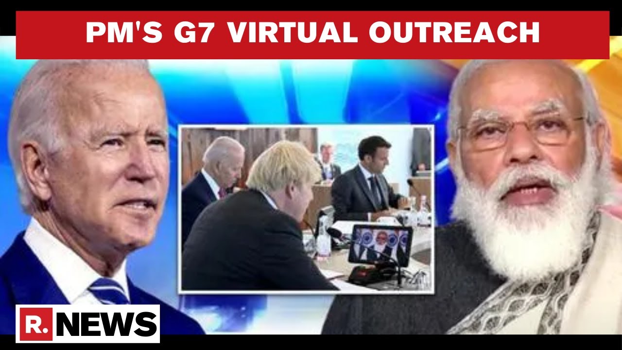 PM Modi Addresses G7 Summit, Advices US To Keep COVID-19 Raw Material Supplies Open