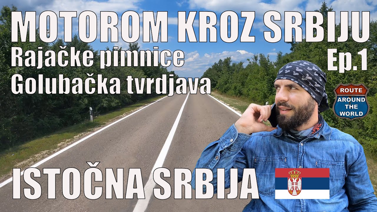 Posetio sam RAJAČKE PIMNICE i GOLUBAČKU TVRDJAVU I EP.1. Motorom kroz Srbiju i Crnu Goru