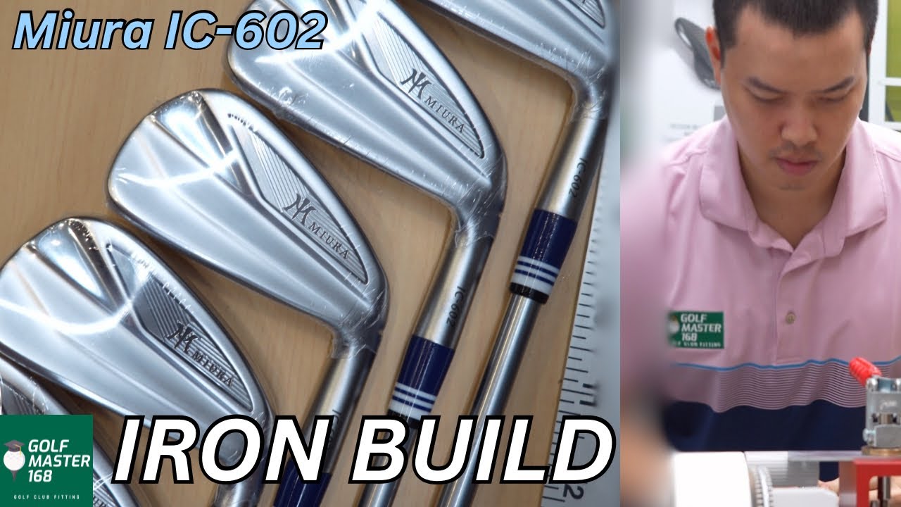 CUSTOM IRON BUILD | Miura IC-602 x Project X LS | Golf Master 168 Customs
