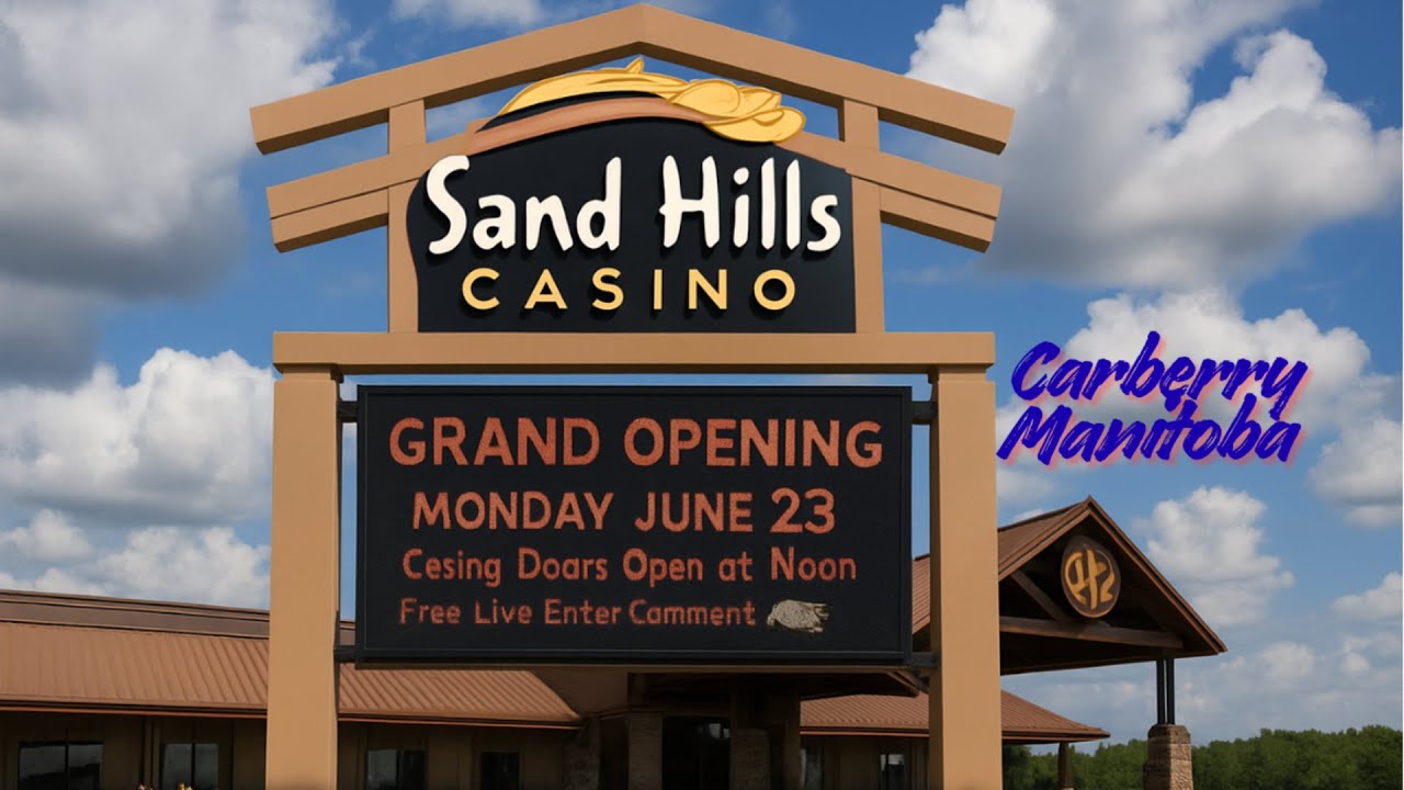 Visiting Carberry Casino. Join me on a relaxing drive through Carberry, Manitoba 4k