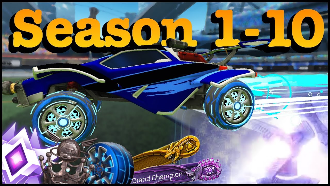 All Season Rewards in Rocket League! (Season 1-10)