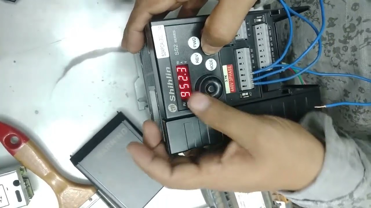 Shihlin SS2 inverter 3.7KW Parameter Setting