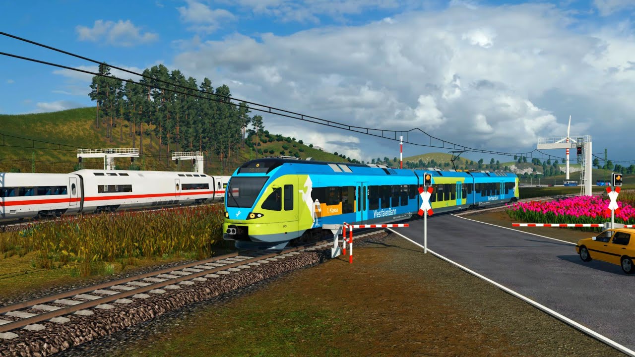 Transport Fever 2: Der Bahnübergang Teil 1214