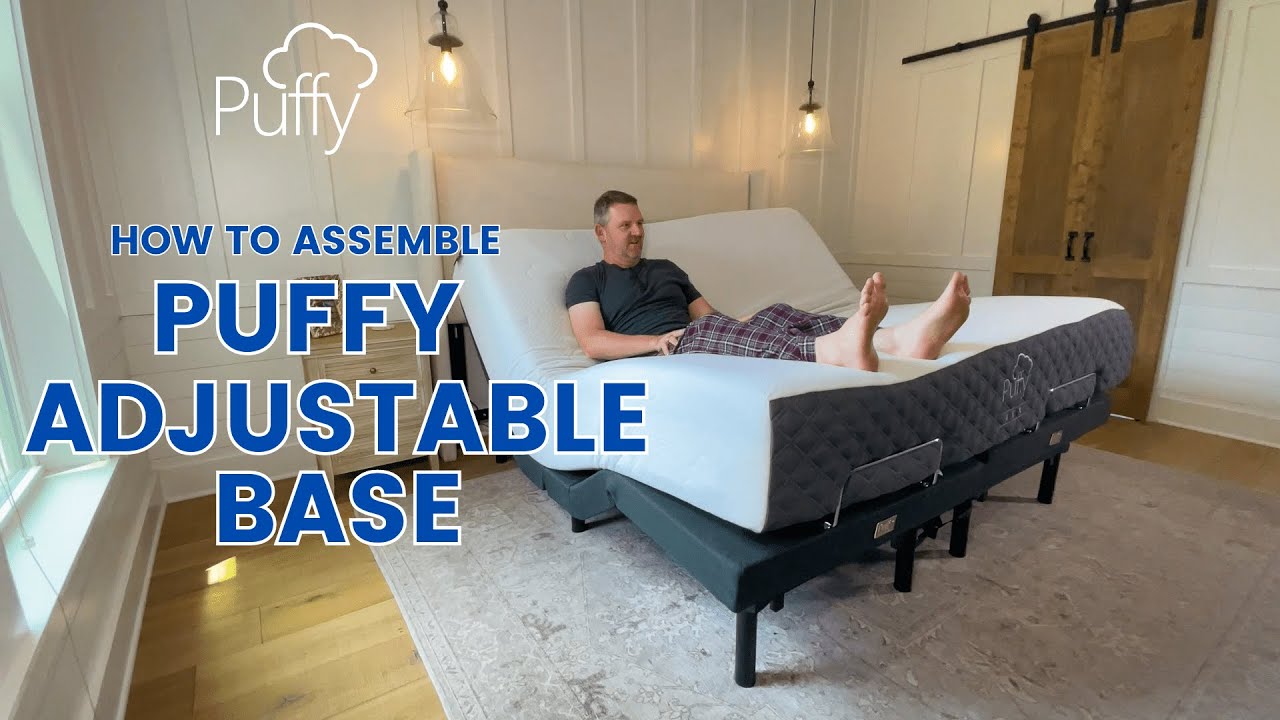 How to set up the Puffy Adjustable Base