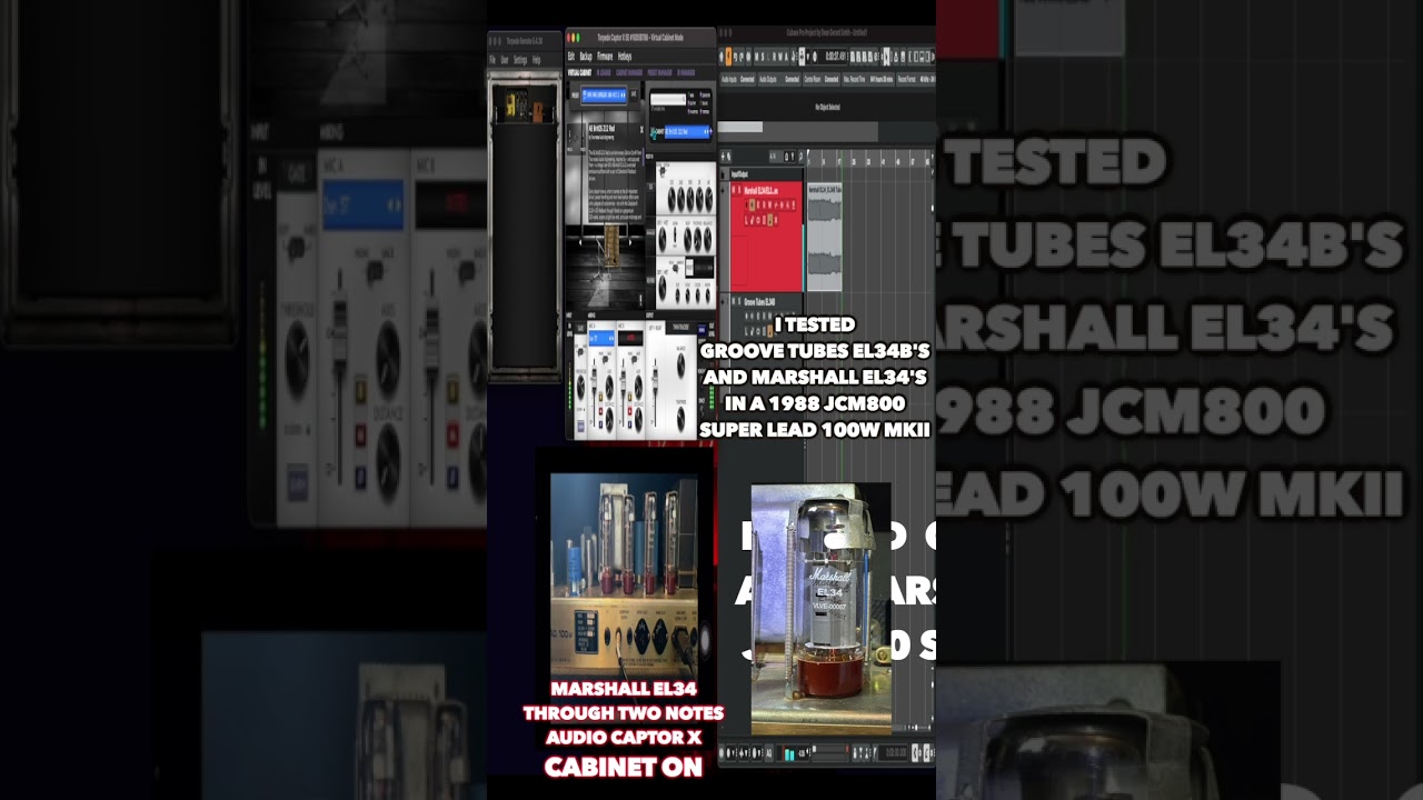 Do Tubes Really Make A Difference #marshallamps   #tubeamplifier   #el34