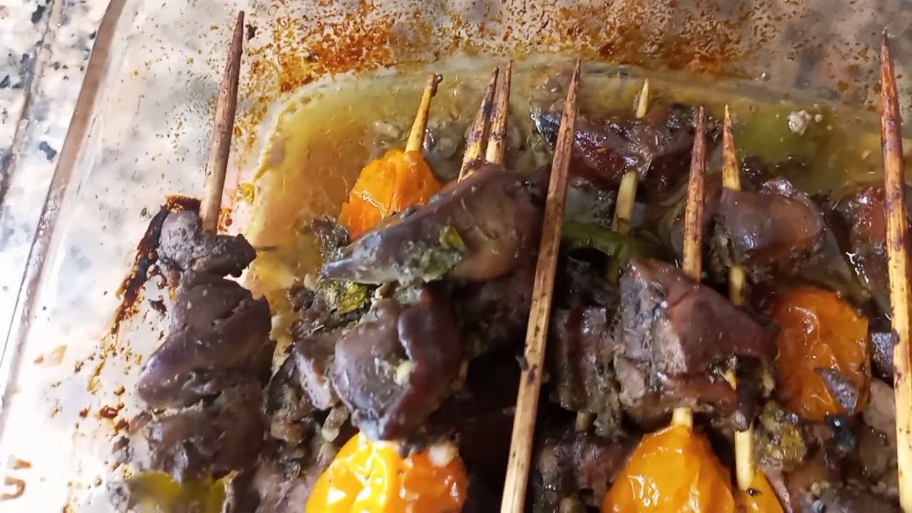 بروشات أو مشاوي بكبد الدجاج🍢/ Brochettes de foie de poulet😋/Chicken liver skewers👌