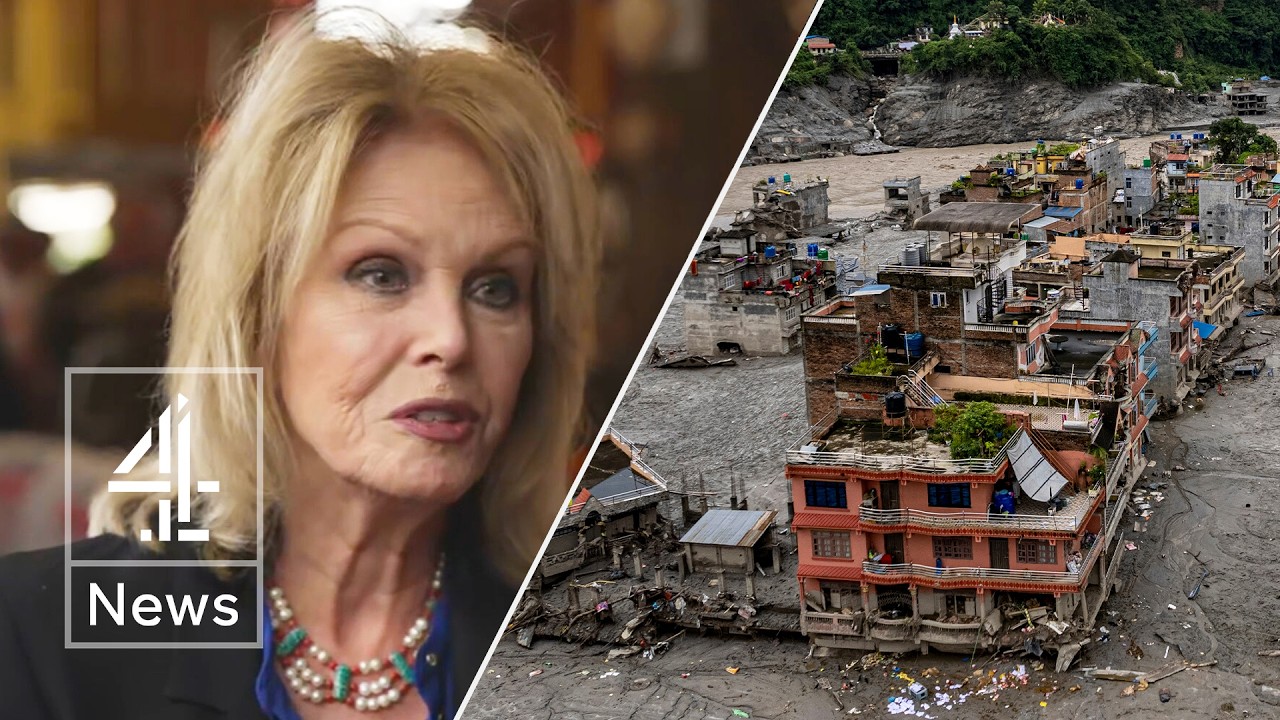 Dame Joanna Lumley joins London vigil remembering Nepal flood victims