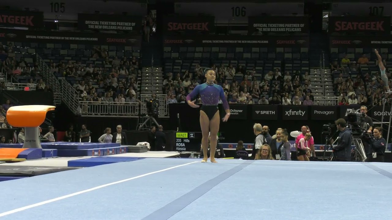 Leanne Wong  - Floor Exercise -  2025 Xfinity U.S. Championships -  Senior Women Day 1