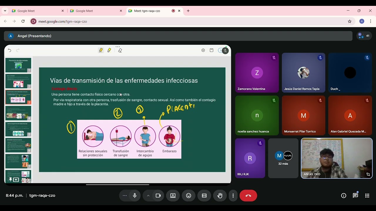 2do examen cup - tema SALUD Y ENFERMEDAD - PREVENCION DE LAS ENFERMEDADES TRANSMISIBLES