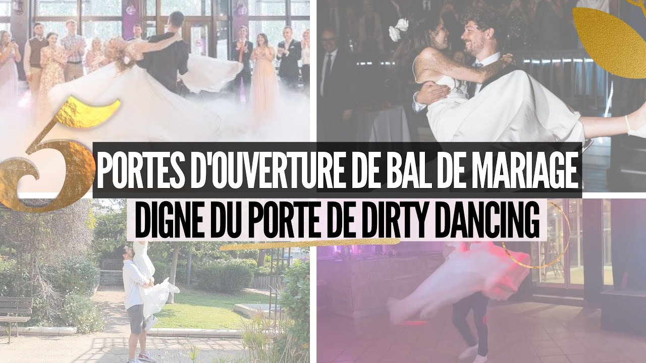 [MARIAGE] 5 portés d'ouverture de bal digne de porté de dirty dancing (Niveau: Avancé +)