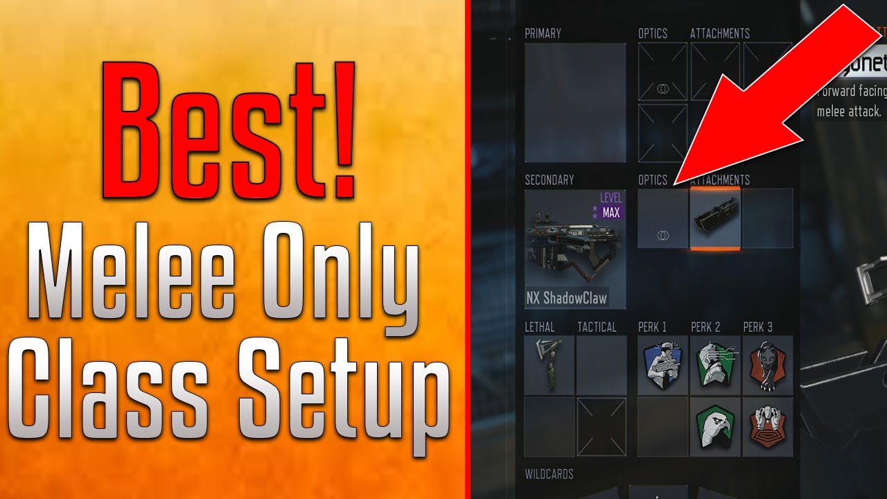 BEST MELEE ONLY CLASS SETUP! (Black Ops 3)