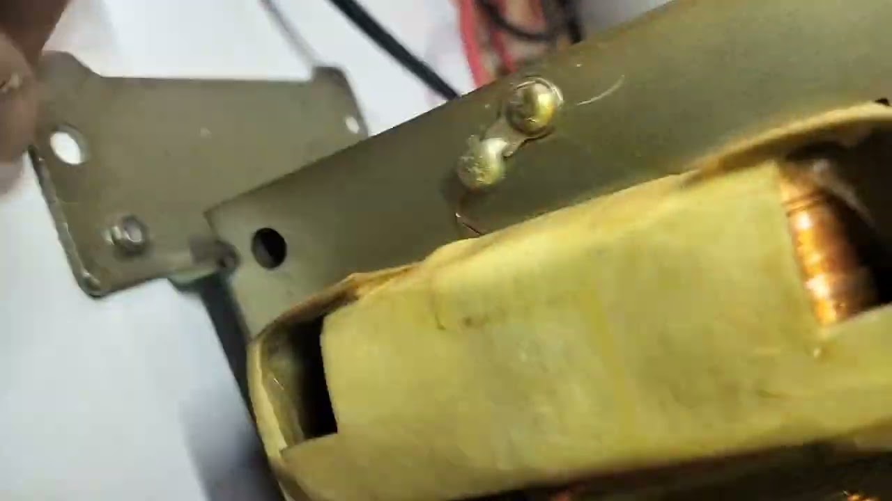 test funzionamento trasformatore mot Alta tensione per forno a microonde