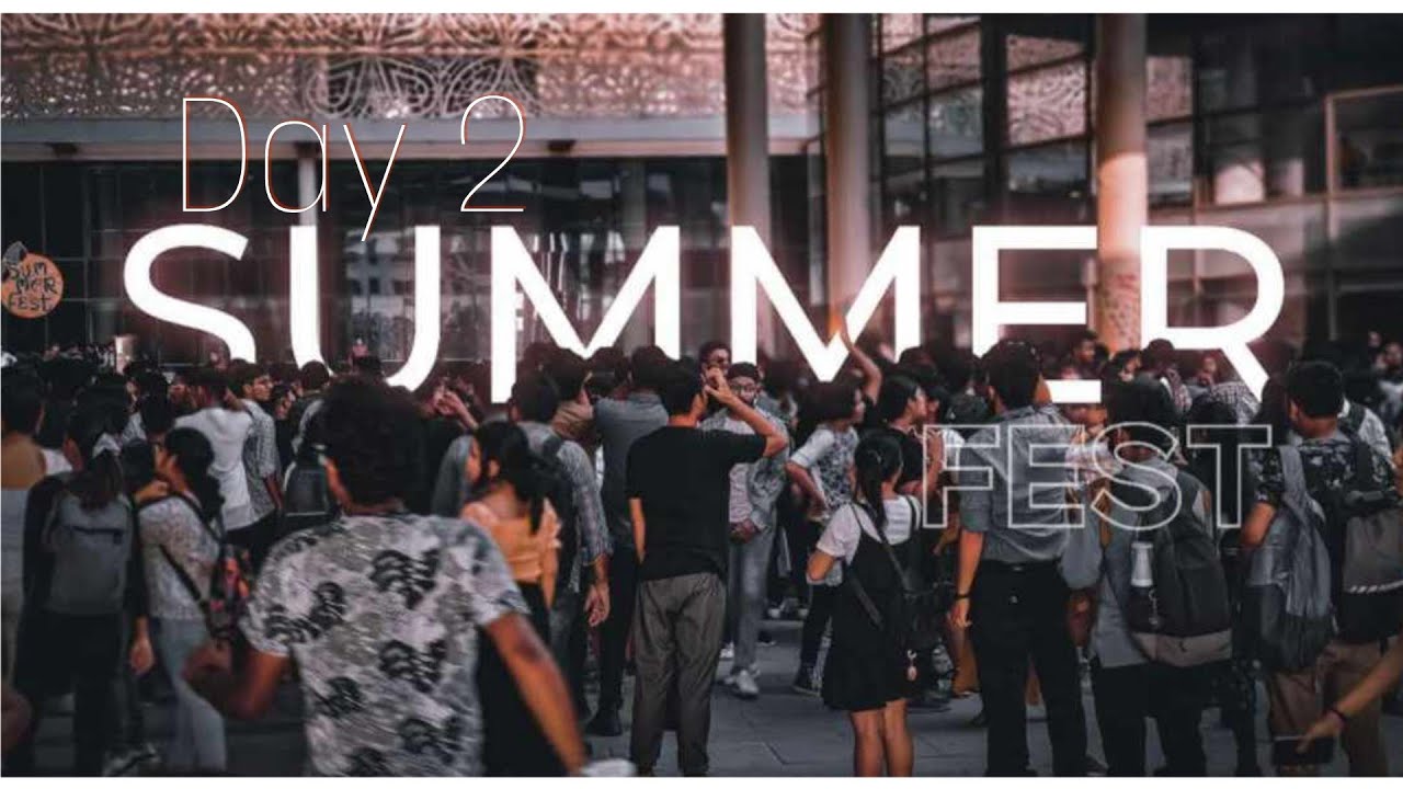 Summer Fest' 22 | @amityuni kolkata | Day 2 VLOG | with @EmonChatterjeeOfficial and DJ Nitesh