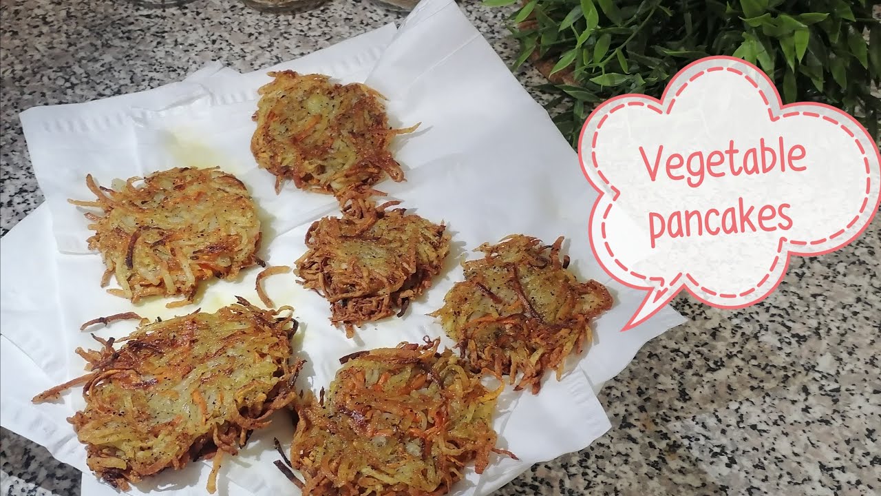 Best vegan vegetable pancakes - Pakora #quickrecipe