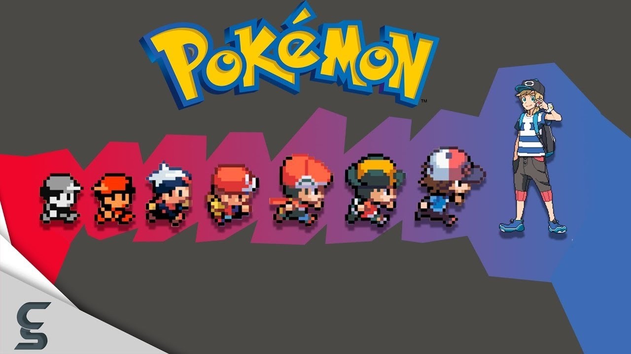 Evolution of Pokémon Games Graphics (1996 - 2025) 4k 60 fps