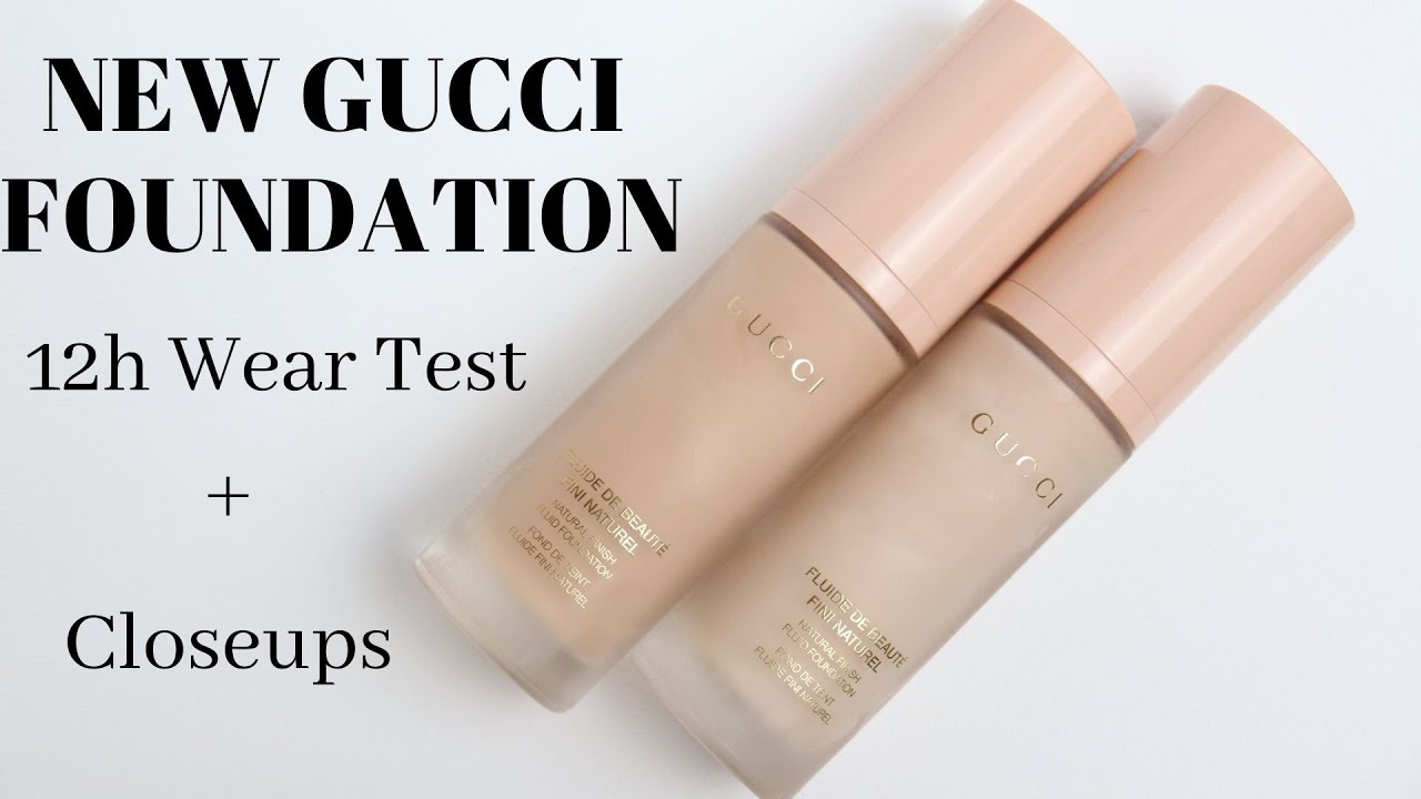 НОВЫЙ ТОНАЛЬНЫЙ КРЕМ Gucci | Gucci Natural Finish Fluid Foundation | ОБЗОР И ТЕСТ НА СТОЙКОСТЬ