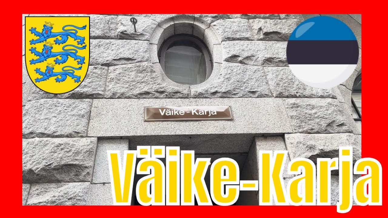 V&auml;ike-Karja tn Tallinn Walking Tour - Tallinna jalgsimatk
