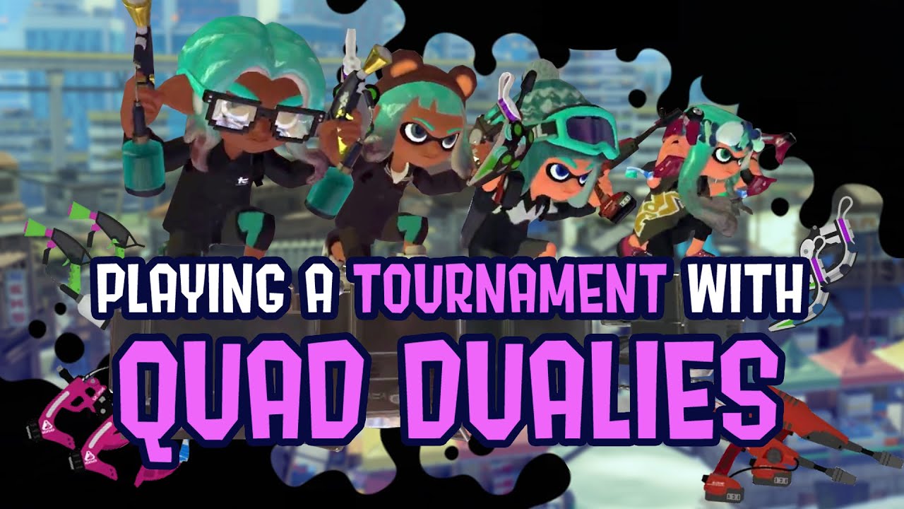 【XP3166.7】Can Quad Dualies Really Work In A Competitive Splatoon Tournament?【Splatoon 3】
