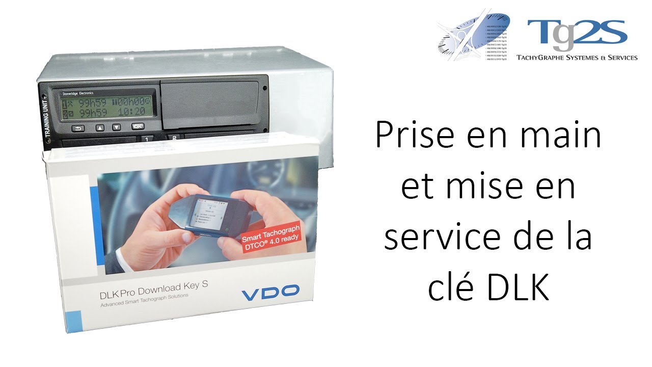 Prise en main et mise en service de la clé DLK