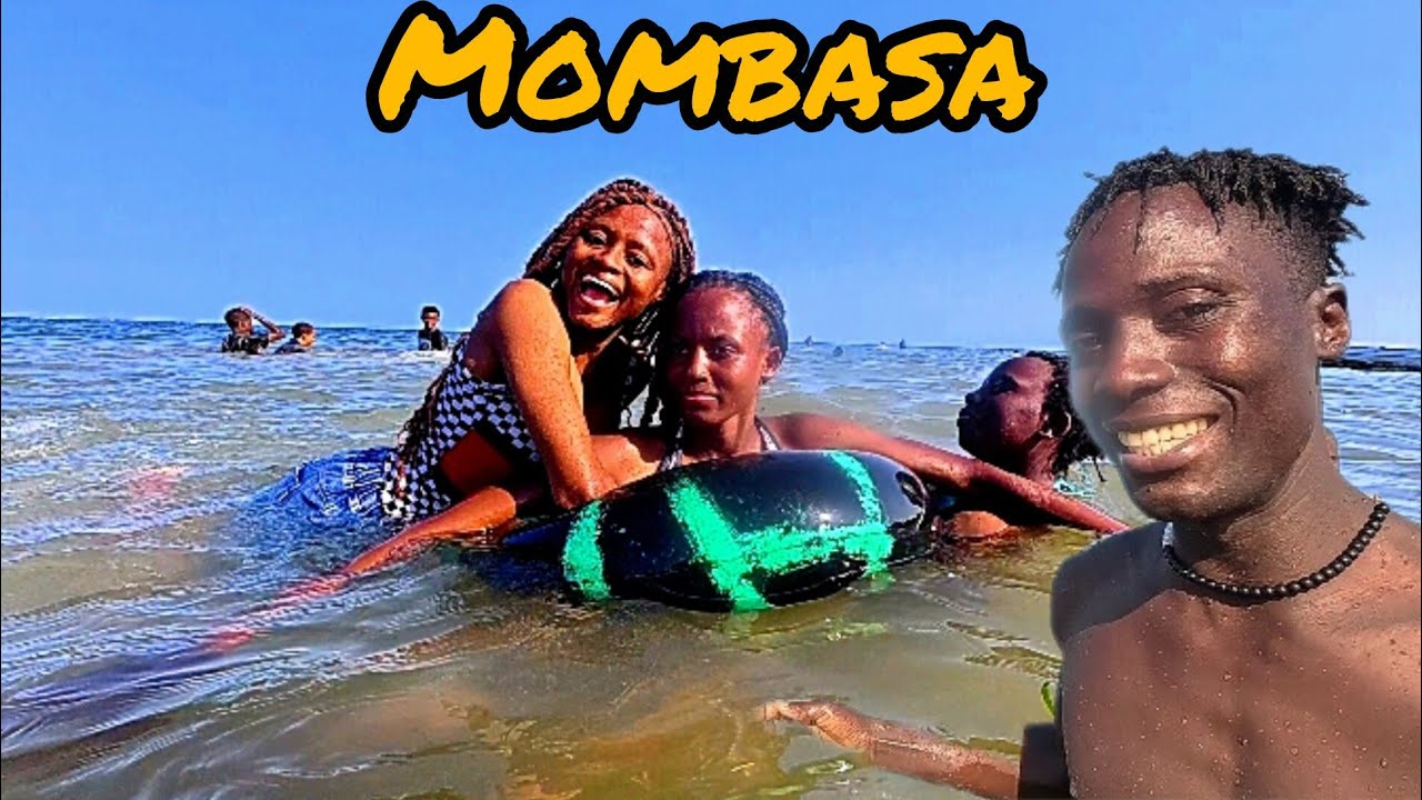 Exploring Kenya's Craziest Beach, First Time in Nyali Mombasa 🇰🇪