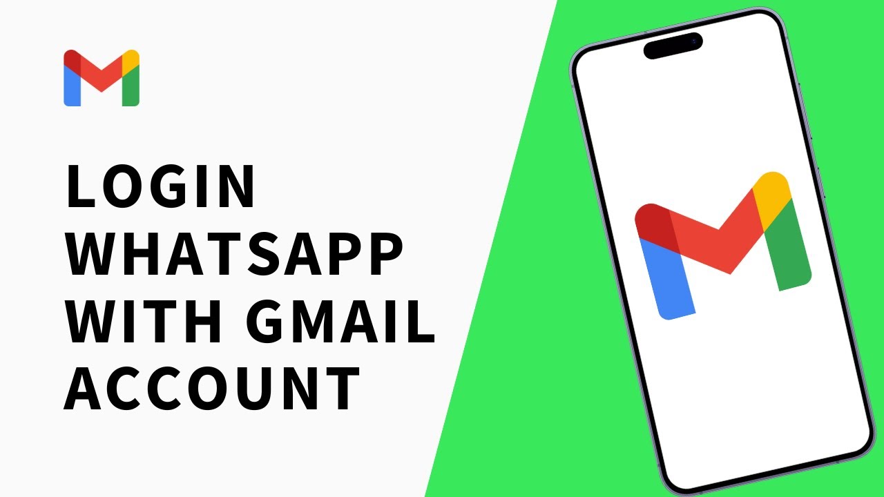 Как войти в WhatsApp с помощью учетной записи Gmail