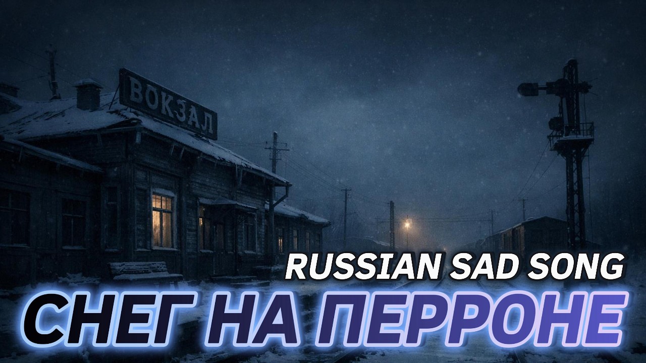 Снег на перроне &mdash; Russian Melancholic Ballad | Sad Song | Winter Vibes | Uncommon1001