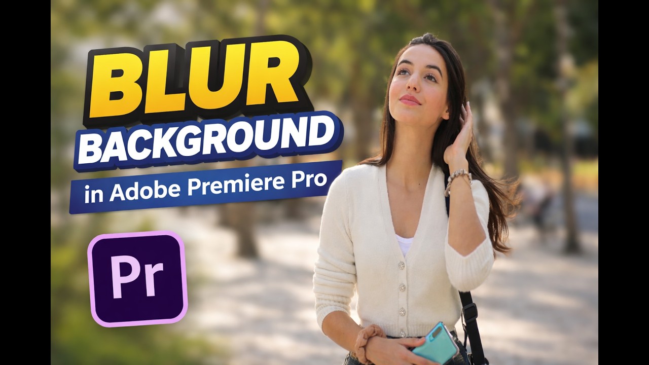 Premiere Pro Blur Background Effect — Step-by-Step Guide