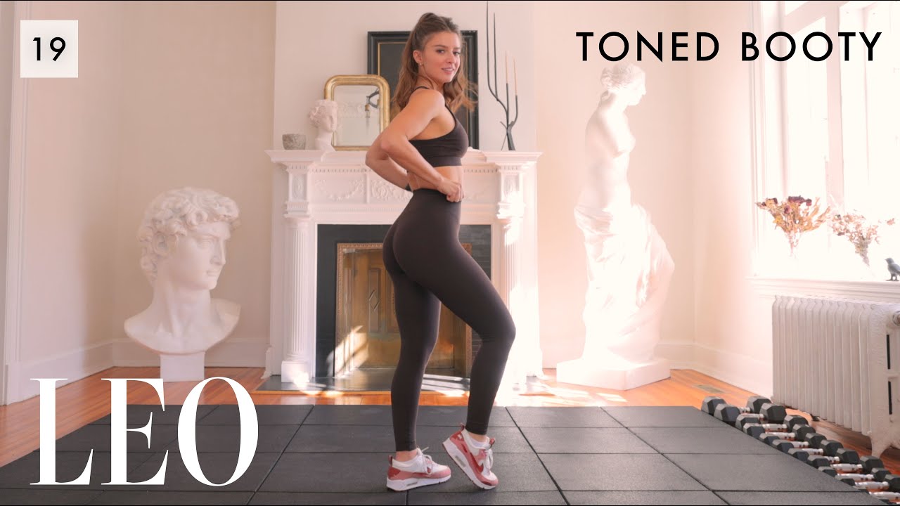 TONED BOOTY & HAMSTRINGS Workout at Home 15 MIN