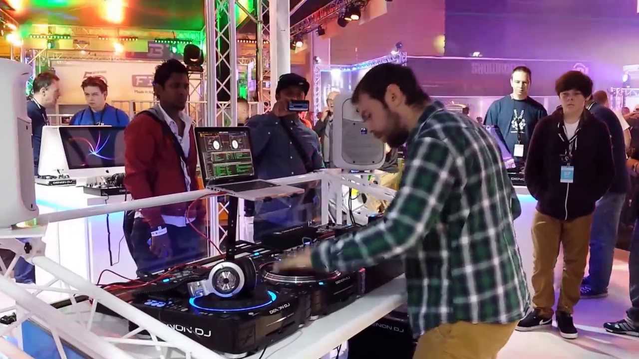 DJ Switch early morning warm up at BPM 2013 @ Denon DJ stand 14/09/2013