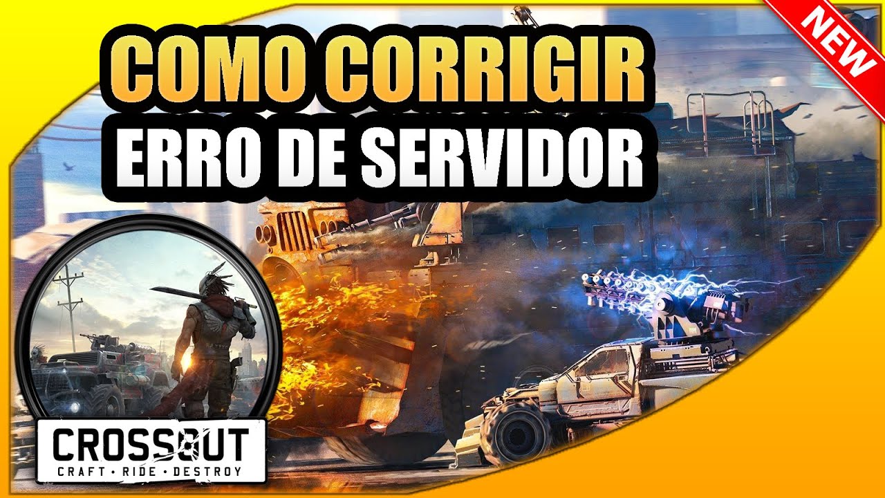 💥Como Corrigir Erro de Servidor e Conex&atilde;o internet no Crossout em 2024 Tutorial Para Iniciantes
