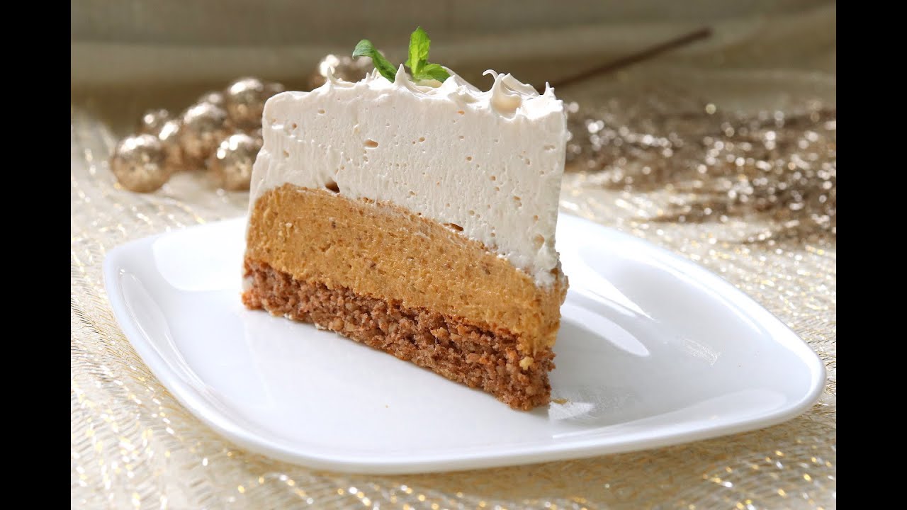 Bomba torta- kremasta torta sa orasima, keksom i karamel šaumom