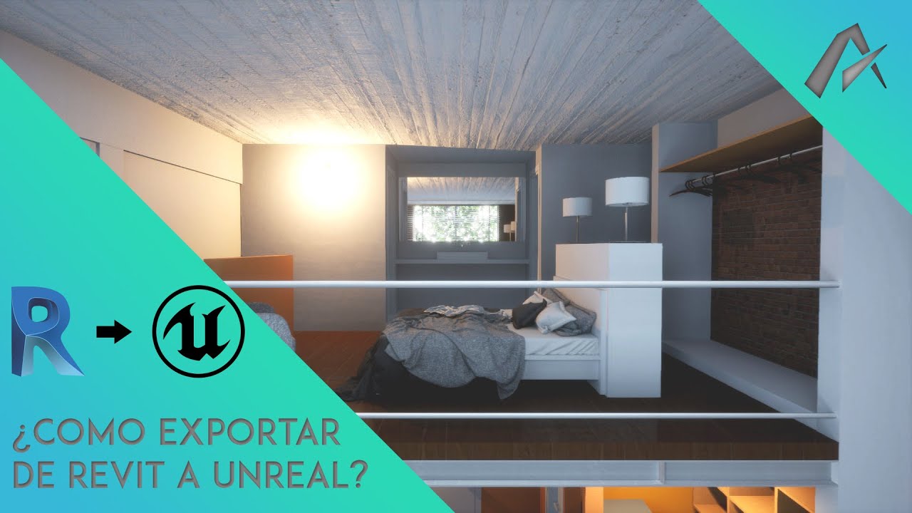 De REVIT a UNREAL ENGINE | Como exportar un modelo | Exvia Studio