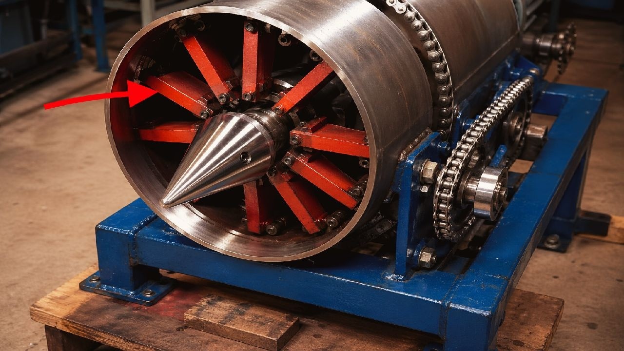 A Brilliant DIY Invention! Turn Your Washing machine engine Into Feed Grinder Vegetable