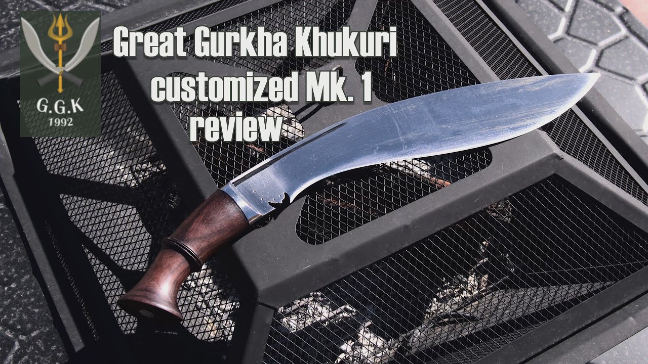Khukuri Review - Custom Mk. 1 khukuri by Great Gurkha Khukuri