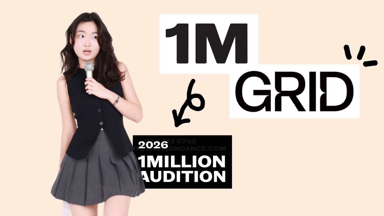 Объявлены новые международные прослушивания K-Pop 🌎 Grid Entertainment + 1MILLION Dance Studio