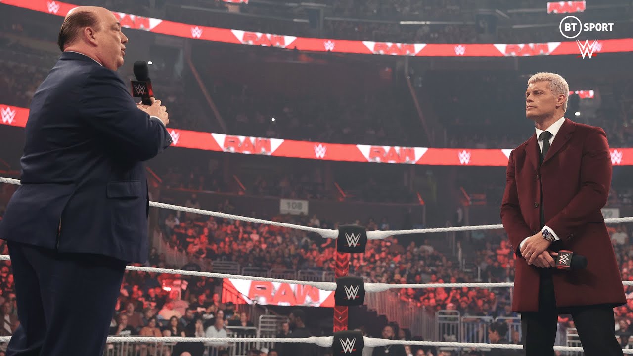 Paul Heyman makes it PERSONAL in an emotional exchange with Cody Rhodes! 😳  WWE RAW, February 6 2022