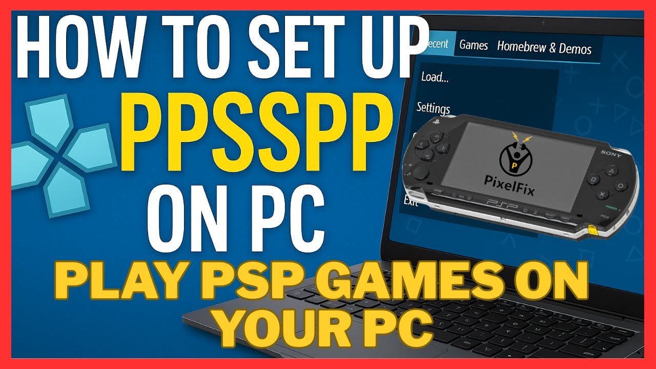 Настройка эмулятора PPSSPP на ПК (2025) | Лучший эмулятор PSP для Windows + полное руководство по...