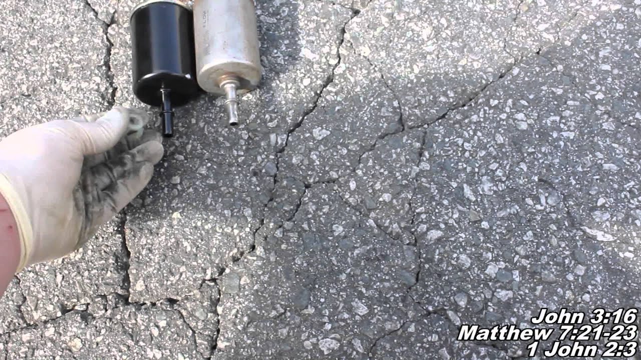 Fuel Filter Remove & Replace 
