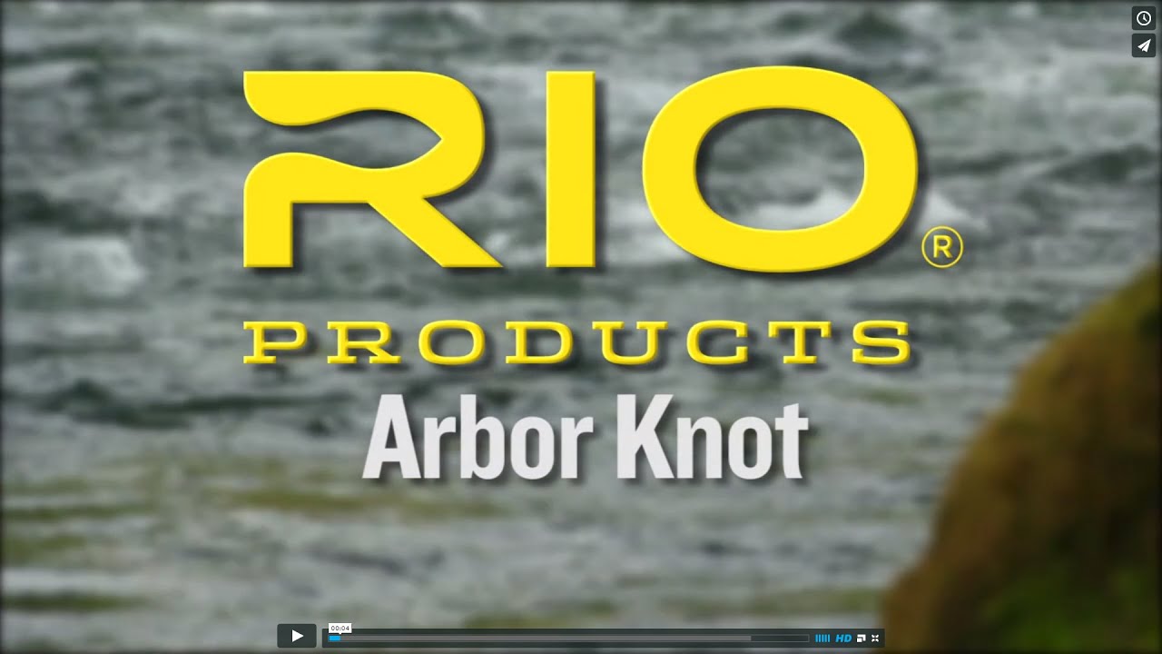 A short film showing how to attach backing to a fly reel