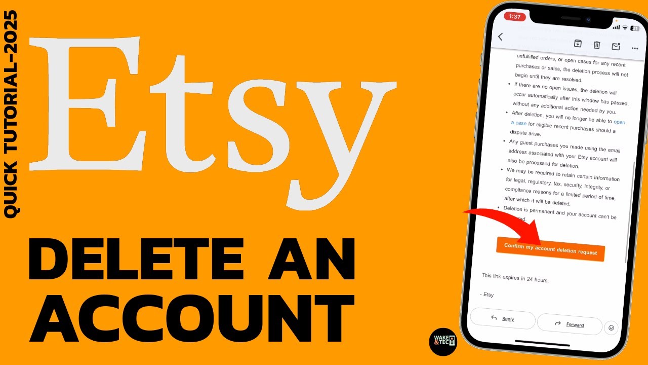 How to Permanently Delete Your Etsy Account (2025 Tutorial)?
