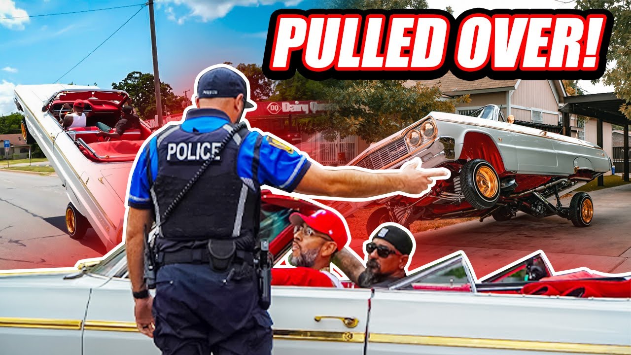 I Can't Believe This Lowrider Got Pulled Over For THIS