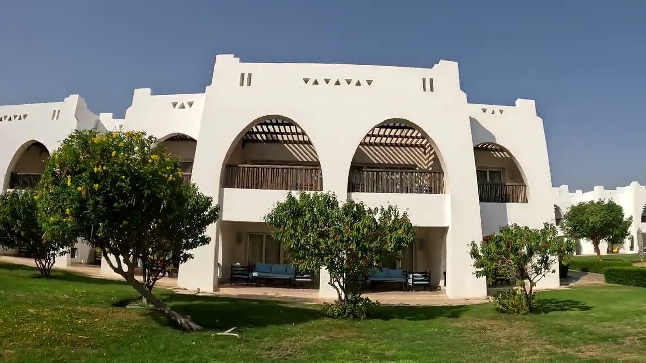 Hilton Nubian Resort - VIII.2024 Spacer po terenie hotelu