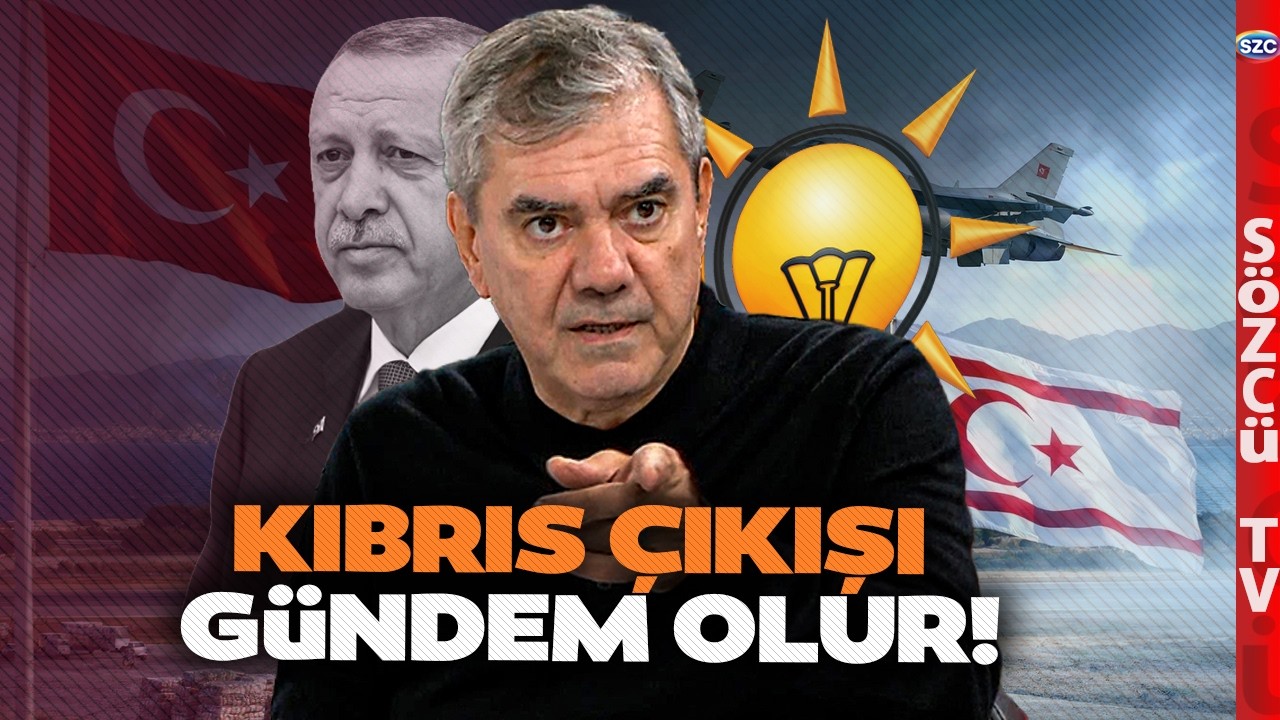 Yılmaz Özdil'den Çarpıcı Kıbrıs Analizi! 'AKP Devlet Çizgisinin Dışında Pozisyon Aldı'