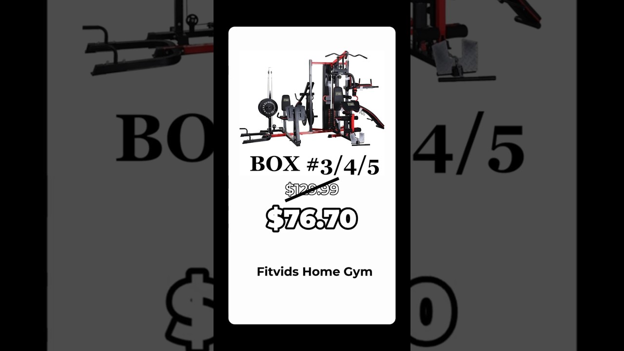 🏋️&zwj;♂️ Unbelievable Discount on Fitvids Home Gym Parts! Get Yours Now! 🚨