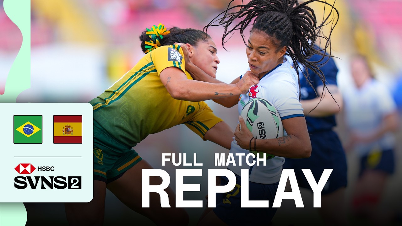 INTENSE CLASH in Kenya  ⚔️ | Brazil v Spain | SVNS 2 Nairobi 2026 | Full Match Replay